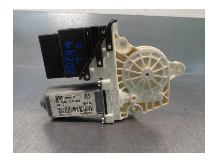 Recambio de motor elevalunas trasero derecho para seat leon (1m1) 1.9 tdi referencia OEM IAM 1C0959812A 18 PINES 5 PUERTAS