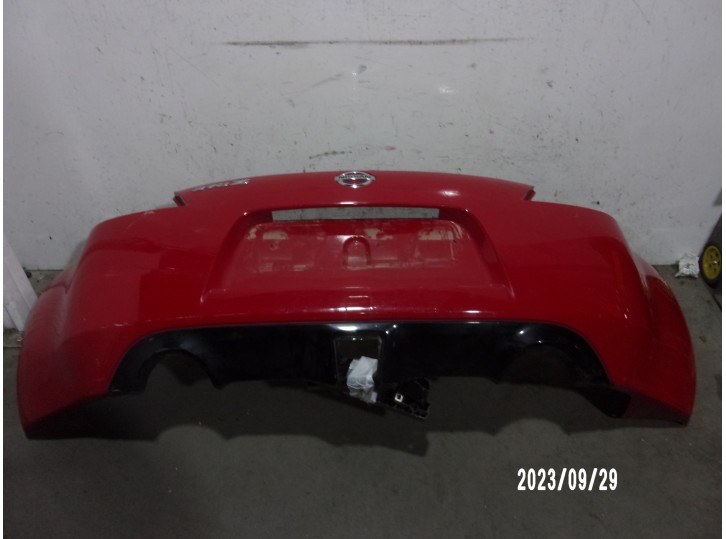 Replacement rear bumper for Nissan 370 Z (Z34) 3.7 V6 CAT OEM IAM reference 850221EL0H RED 3 DOORS