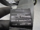 Replacement front right seat belt for Volvo Series 440 1.7 OEM IAM reference 463170 570084600 5 DOORS