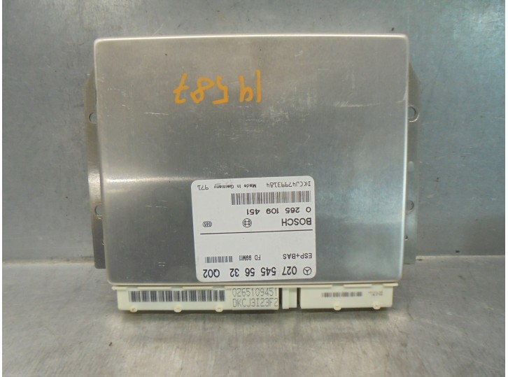 Recambio de centralita abs para mercedes-benz clase e (w210) berlina 2.8 v6 18v cat referencia OEM IAM 0275455632 0265109451 BOS