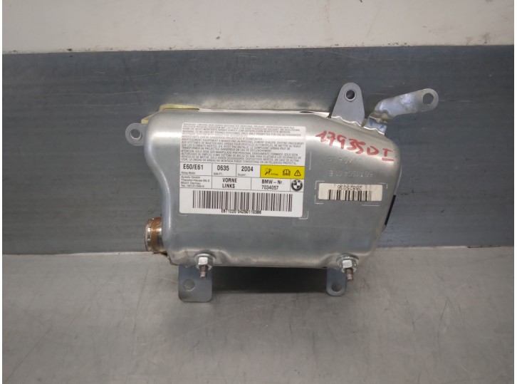 Recambio de airbag lateral delantero izquierdo para bmw serie 5 berlina (e60) referencia OEM IAM 72126963021  