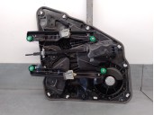 Replacement rear left window regulator for Porsche Cayenne (typ 92aa) 3.0 V6 TDI cat OEM IAM reference 5P5839755B 2 PINS 5 