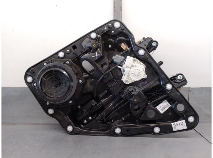 Replacement rear right window regulator for Porsche Cayenne (Typ 92AA) 3.0 V6 TDI CAT OEM IAM reference 5P5839756B 2 PINS 5 PU