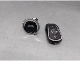 Replacement start/stop button for Opel Astra K Sports Tourer 1.6 Biturbo CDTI DPF OEM IAM reference 39024672 
