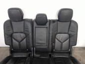 Recambio de asientos traseros para porsche cayenne (typ 92aa) 3.0 v6 tdi cat referencia OEM IAM 95852240587 CUERO NEGRO 5 PUERTA