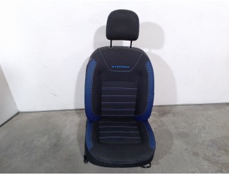 Recambio de asiento delantero derecho para dacia sandero ii 1.5 blue dci diesel fap cat referencia OEM IAM 873205686R TELA NEGRA