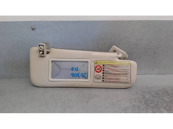 Recambio de parasol derecho para fiat 500 (312_) 1.2 (312axa1a) referencia OEM IAM 735452613 