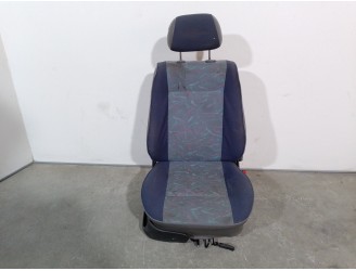 Recambio de asiento delantero derecho para seat cordoba berlina (6k2) 1.9 tdi referencia OEM IAM 4936023 CUERO Y TELA GRIS Y AZU