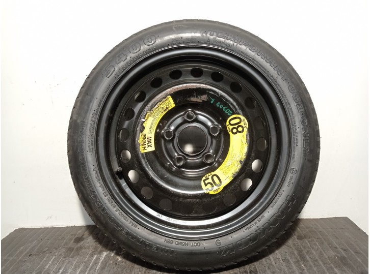 Recambio de neumatico repuesto para kia optima 1.7 crdi cat referencia OEM IAM 52910C1910 T12580D1697M HANKOOK