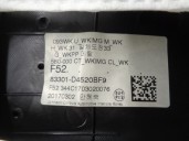 Replacement rear left door trim panel for Kia Optima 1.7 CRDi CAT OEM IAM reference 83301D4520 83307D4030 5 DOORS