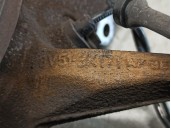 Recambio de mangueta delantera izquierda para ford fiesta (cb1) 1.6 tdci cat referencia OEM IAM 8V513K171  