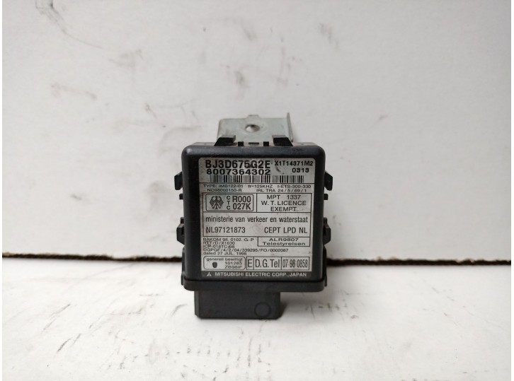 Recambio de centralita inmovilizador para mazda 323 berlina f/s (bj) 2.0 turbodiesel referencia OEM IAM BJ3D675G2E 