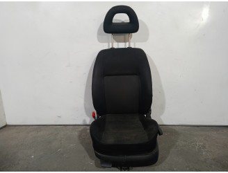 Replacement left front seat for Volkswagen Bora sedan (1J2) 1.9 TDI OEM IAM reference 6X0881375E BLACK FABRIC 4 PU