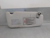 Replacement right sun visor for Nissan Qashqai (J10) 1.6 dci turbodiesel cat OEM IAM reference 96400BR00A 