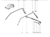 Recambio de molduras traseras para renault 5 (b/c40) 1.4 referencia OEM IAM 7700755868 DERECHA 