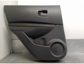 Recambio de guarnecido puerta trasera izquierda para nissan qashqai (j10) 1.6 dci turbodiesel cat referencia OEM IAM 82977JD900 