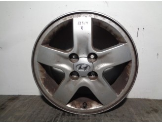 Recambio de llanta para hyundai getz (tb) 1.5 crdi cat referencia OEM IAM 529101C550 R155.5JX15OFFSET46 ALUMINIO 5P