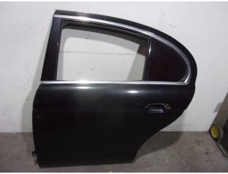 Recambio de puerta trasera izquierda para jaguar s-type 2.5 v6 24v cat referencia OEM IAM XR828669 NEGRA 4 PUERTAS