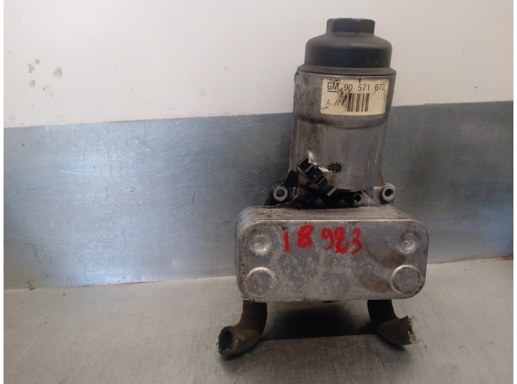 Recambio de soporte filtro aceite para opel zafira a elegance referencia OEM IAM 90571672 90571672 GM
