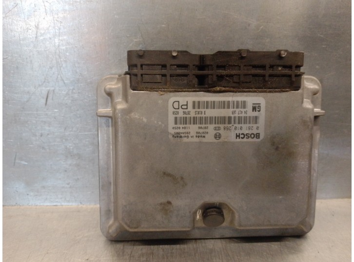 Replacement engine ECU for Opel Zafira A Elegance OEM IAM reference 24417169 0281010268 BOSCH