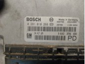 Replacement engine ECU for Opel Zafira A Elegance OEM IAM reference 24417169 0281010268 BOSCH