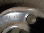 Recambio de llanta para renault 19 (b/c/l53) referencia OEM IAM 7701349833 R135.50BX13CHET36 HIERRO