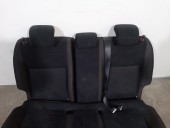 Recambio de asientos traseros para nissan juke (f15) 1.6 16v referencia OEM IAM 4942704 TELA NEGRA 5 PUERTAS