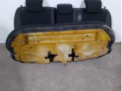 Recambio de asientos traseros para nissan juke (f15) 1.6 16v referencia OEM IAM 4942704 TELA NEGRA 5 PUERTAS