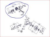 Recambio de brazo suspension superior delantero izquierdo para mercedes-benz clase clk (w207) coupe 350 cdi blueefficiency (207.