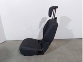 Recambio de asientos trasero izquierdo para renault scenic ii dci diesel referencia OEM IAM 4811891 TELA NEGRA Y LINEA NARANJA 5