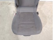 Recambio de asientos trasero izquierdo para renault scenic ii dci diesel referencia OEM IAM 4811891 TELA NEGRA Y LINEA NARANJA 5