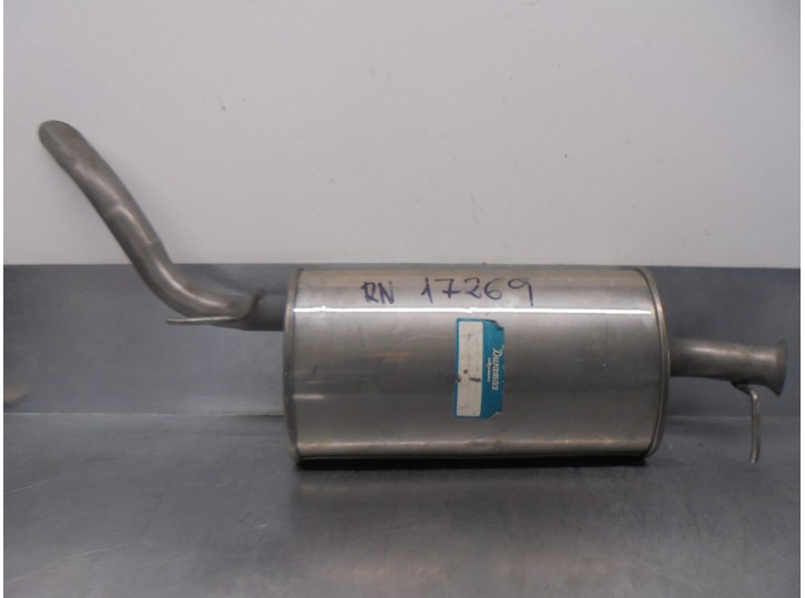 Recambio de tubo escape trasero para renault rapid/express (f40) referencia OEM IAM RN7269 RN.7269 DURAMAS