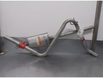 Recambio de tubo escape central para renault rapid/express (f40) referencia OEM IAM RN09604 RN.09604 DURAMAS