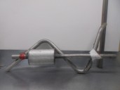 Recambio de tubo escape central para renault rapid/express (f40) referencia OEM IAM RN09604 RN.09604 DURAMAS