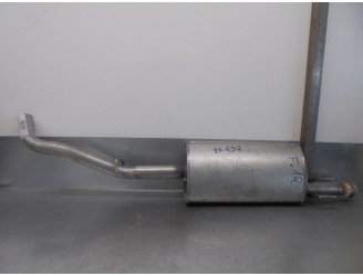 Recambio de tubo escape trasero para renault 11 t-11 txe referencia OEM IAM RN632 RN.632 DURAMAS