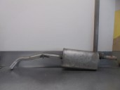 Recambio de tubo escape trasero para renault 11 t-11 txe referencia OEM IAM RN632 RN.632 DURAMAS