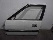 Replacement front left door for MG Series 800 (RS) 2.0 16V CAT OEM IAM reference BDA410450 WHITE 4 DOORS