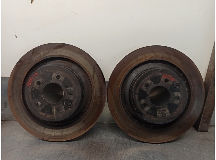Recambio de disco freno trasero para nissan 370 z (z34) 3.7 v6 cat referencia OEM IAM 43206JL00A 
