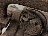 Recambio de pinza freno trasera izquierda para seat leon (1p1) 2.0 tdi referencia OEM IAM 1K0615423J  TRW