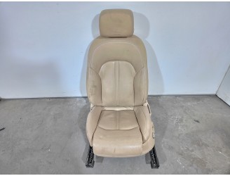 Recambio de asiento delantero izquierdo para audi a6 avant (4g5) 3.0 v6 24v tdi referencia OEM IAM 4G0881405AH CUERO BEIGE 5 PUE