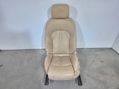Recambio de asiento delantero izquierdo para audi a6 avant (4g5) 3.0 v6 24v tdi referencia OEM IAM 4G0881405AH CUERO BEIGE 5 PUE