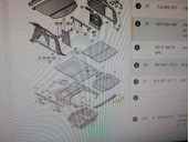 Recambio de molduras traseras para audi a6 avant (4g5) 3.0 v6 24v tdi referencia OEM IAM 4G9864483  