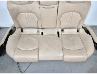 Recambio de asientos traseros para audi a6 avant (4g5) 3.0 v6 24v tdi referencia OEM IAM 4G0885375L CUERO BEIGE 5 PUERTAS