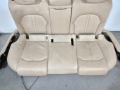 Recambio de asientos traseros para audi a6 avant (4g5) 3.0 v6 24v tdi referencia OEM IAM 4G0885375L CUERO BEIGE 5 PUERTAS