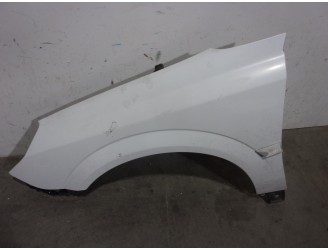 Replacement left front fender for Opel Vectra C sedan 1.9 CDTi OEM IAM reference 6101346 WHITE 