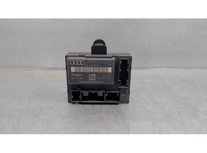 Recambio de centralita cierre para audi a6 berlina (4f2) 3.0 v6 24v tdi referencia OEM IAM 4F0959792C 0033TFK0001 TEMIC