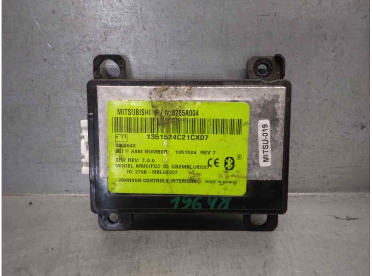 Recambio de modulo electronico para mitsubishi outlander (cw0) 2.0 di-d cat referencia OEM IAM 8785A004 