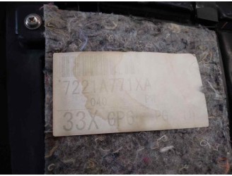 Replacement front left door trim panel for Mitsubishi Outlander (CW0) 2.0 DI-D CAT OEM IAM reference 7221A771XA 