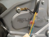 Recambio de motor limpia trasero para chevrolet hhr 2.4 16v referencia OEM IAM 15943776 2596000522 5 PUERTAS