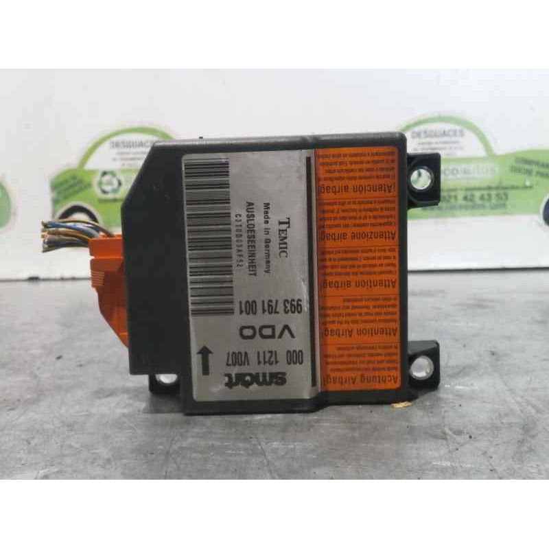 Recambio de centralita airbag para smart micro compact car 0.6 referencia OEM IAM 0001211V007 993791001 TEMIC